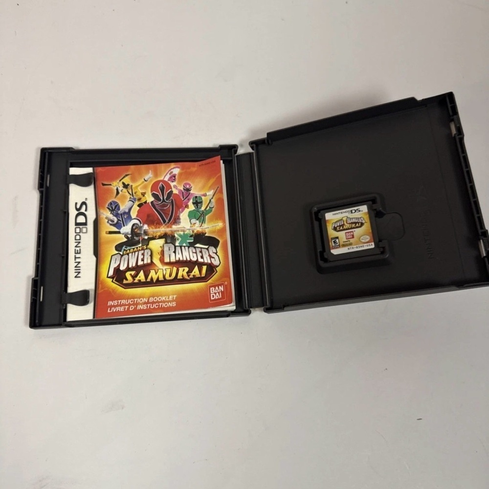 Power Rangers Samurai Nintendo DS Complete CIB Authentic - Picture 3 of 3